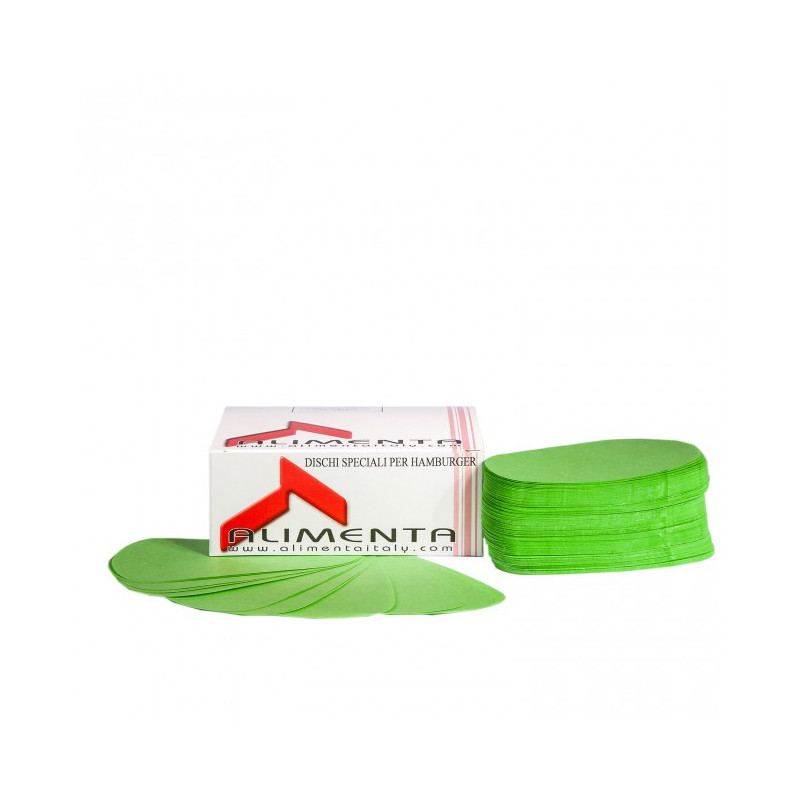 Disco de Papel Forma Bistec Verde 500gr. 